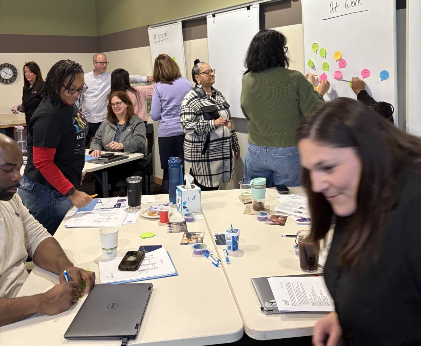 Grand Rapids Community Foundation discussing what civil discourse means to them